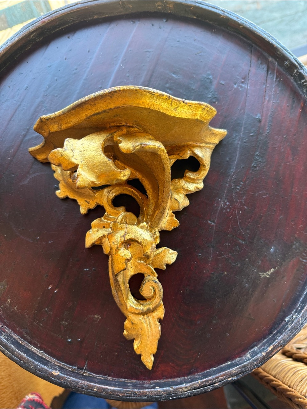 Ornate Gold Decorative Wall Bracket